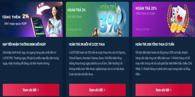 Khuyến mãi dành riêng cho trò chơi